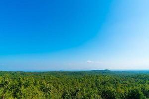 Pha Chor view point in Mae Wang National Park, Chiang Mai, Thailand photo