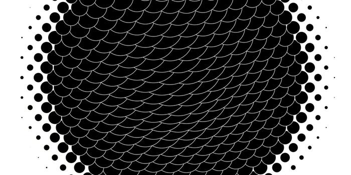 Light Multicolor vector pattern with spheres