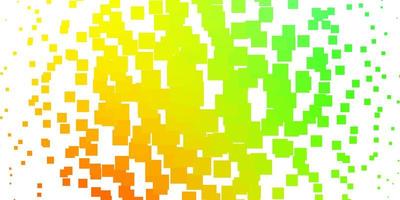 telón de fondo de vector multicolor claro con rectángulos