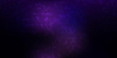 Dark purple vector template with abstract forms