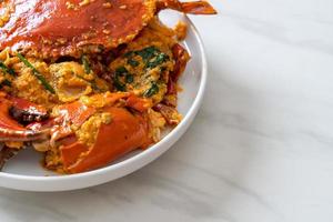 Stir Fried Crab with Curry Powder photo