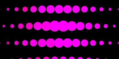 Light Pink vector layout with circles