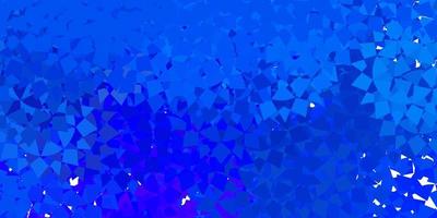 Dark blue yellow vector background with polygonal forms