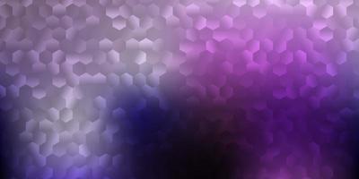 Light purple vector layout with shapes of hexagons