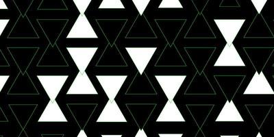 Dark Green vector pattern with lines triangles