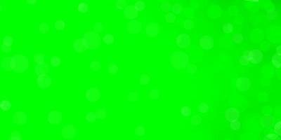 Light Green vector texture with disks