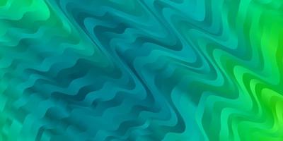 Light Green vector background with lines