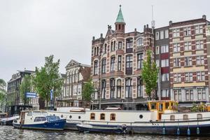 The beautiful Amsterdam in june photo