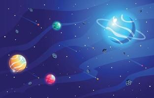 Outer Space Cartoon Vector Art, Icons, and Graphics for Free Download