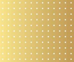 Gold polka dots background vector