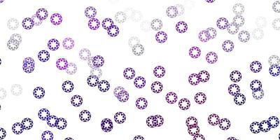 Light purple vector texture with disks