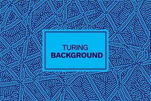 Abstract Irregular Organic Lines Turing Pattern Background Turing Pattern Organic Reaction Diffusion Pattern Background Free Vector