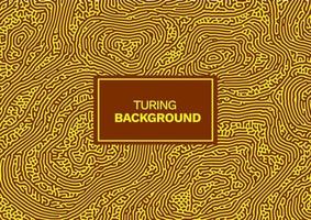 Abstract Irregular Organic Lines Turing Pattern Background Turing Pattern Organic Reaction Diffusion Pattern Background Free Vector