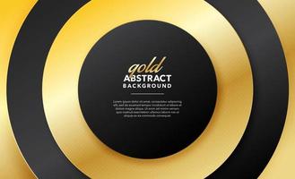 golden modern abstract background design vector