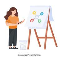 Business Presentation Premium vector