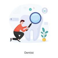 Dentist Health Care vector