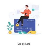 Credit Card Design vector