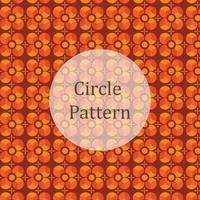 retro circle pattern . beautiful retro background. vector illustration