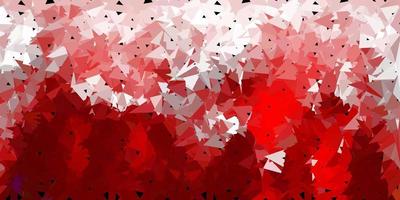 Dark red vector poly triangle texture