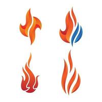 Fire logo images vector