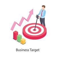 Business Target and Goal vector