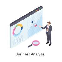 Business Analysis Concept vector