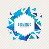 Abstract vector geometric background