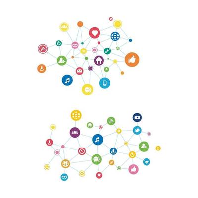 Communication Vector icon design illustration
