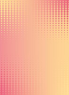geometric figures and lines pink background