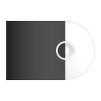 Isolated mockup cd vector design