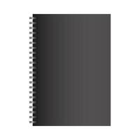 Isolated mockup notebook vector design