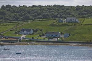 Costa irlandesa cerca de killybegs, condado de Donegal en Irlanda foto