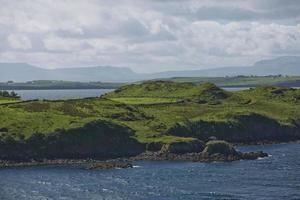 Costa irlandesa cerca de killybegs, condado de Donegal en Irlanda foto