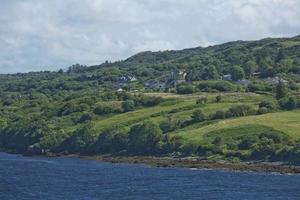 Costa irlandesa cerca de killybegs, condado de Donegal en Irlanda foto