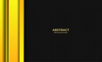 Abstract Gradient Bright Yellow Background Design Style vector