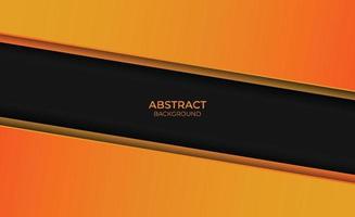 Background Style Design Gradient Abstract Orange vector