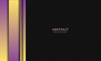 Abstract Gradient Purple Yellow Background Design Style vector