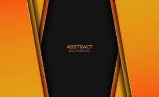 Abstract Style Background Gradient Orange Design vector