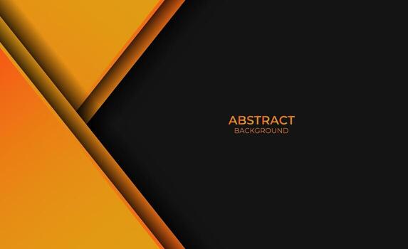 diseño fondo abstracto degradado estilo naranja vector