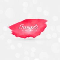 abstract pink watercolor background design vector