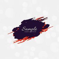 abstract watercolor background design vector