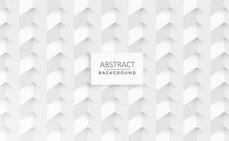 Abstract background with white shapes White and grey texture Vector illustration