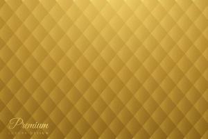 Beautiful gold abstract background with gold diamond abstract pattern Business design Shining background 3D luxury flat style Vector illustration of EPS 10