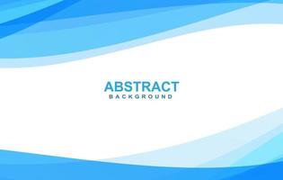 Abstract business background banner beautiful blue wave for banners presentation designs and flyers vector