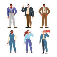 business persons group vector