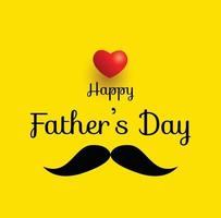 Happy Fathers Day vector design