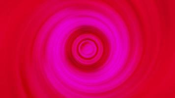 Loop pink red gradient center psychedelic spiral rotation video