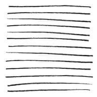 Hand drawn lines vector