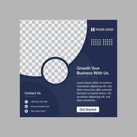 Digital Marketing Corporate Social Media Post Template Pro Vector