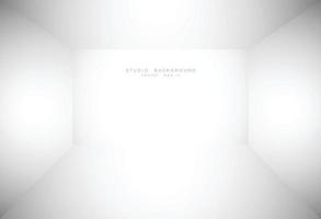 Empty studio room background vector